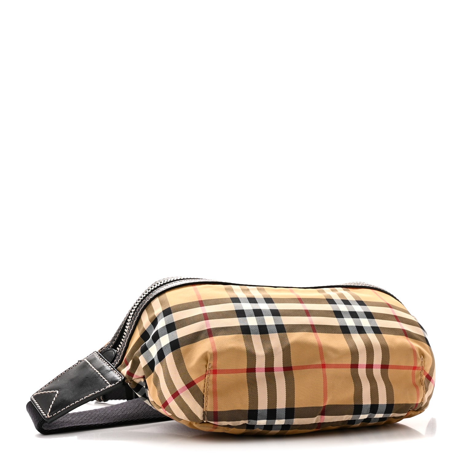 Burberry Nylon Vintage Check Medium Sonny Bum Bag Archive Beige Black 4 of 10