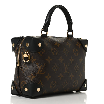 Louis Vuitton Monogram Petite Malle Souple Black 3 of 11