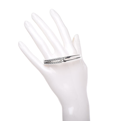 David Yurman Sterling Silver 10mm Single Loop Labyrinth Bracelet 2 of 5