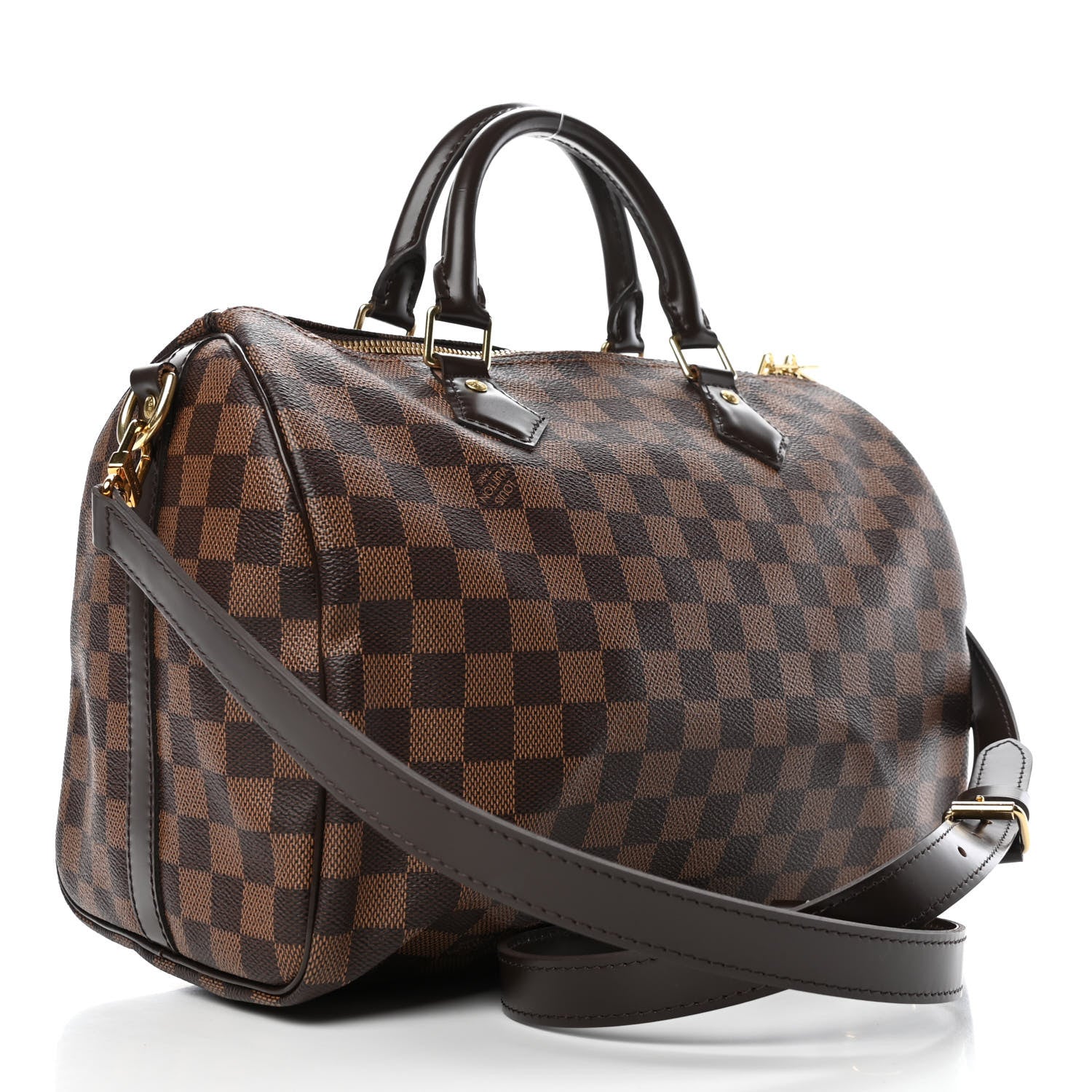 Louis Vuitton Damier Ebene Speedy Bandouliere 30 2 of 4