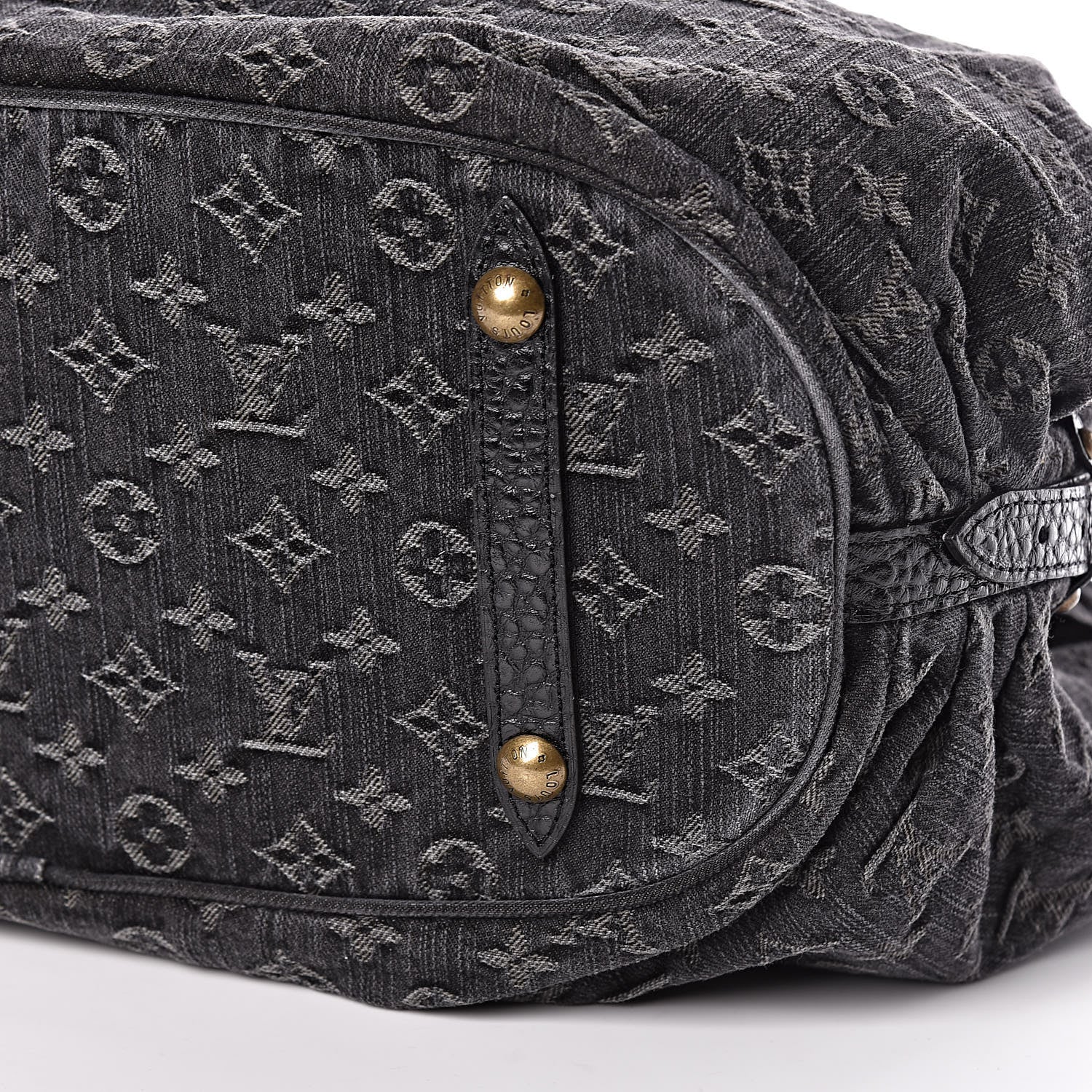 Louis Vuitton Denim Mahina XL Black 9 of 9