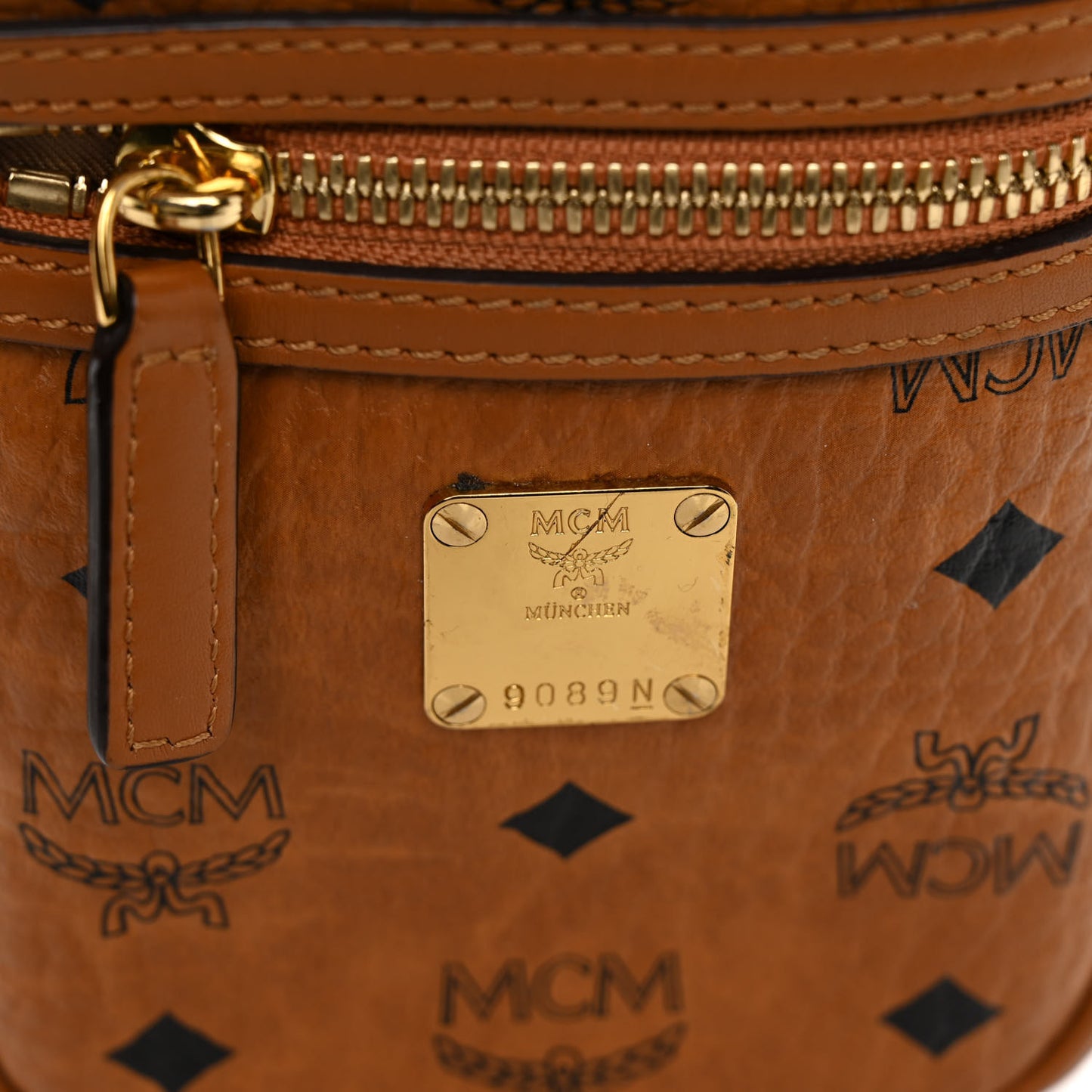 Visetos X-Mini Crossbody Bag Cognac