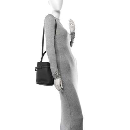 Celine Supple Grained Calfskin Nano Big Bag Bucket Grey 2 of 10