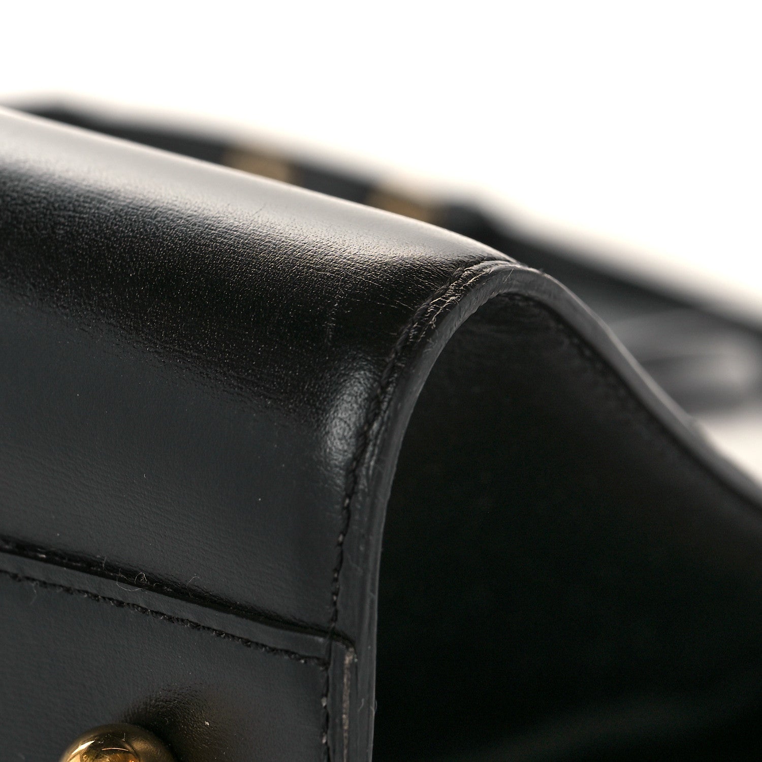 Delvaux Box Calfskin GM Brillant Satchel Black 11 of 13
