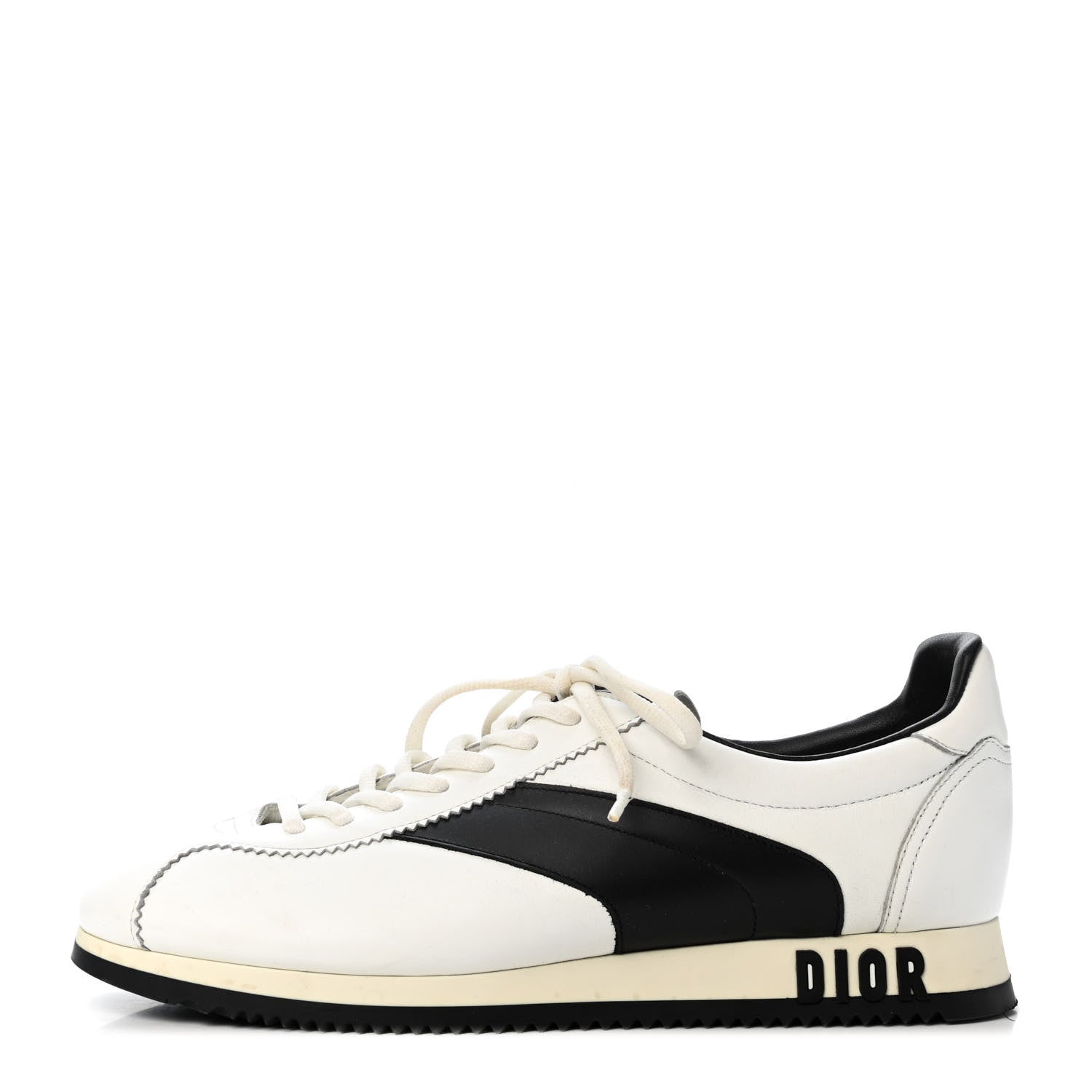 Christian Dior Calfskin Mix Diorun Sneakers 40 Optic White 1 of 4
