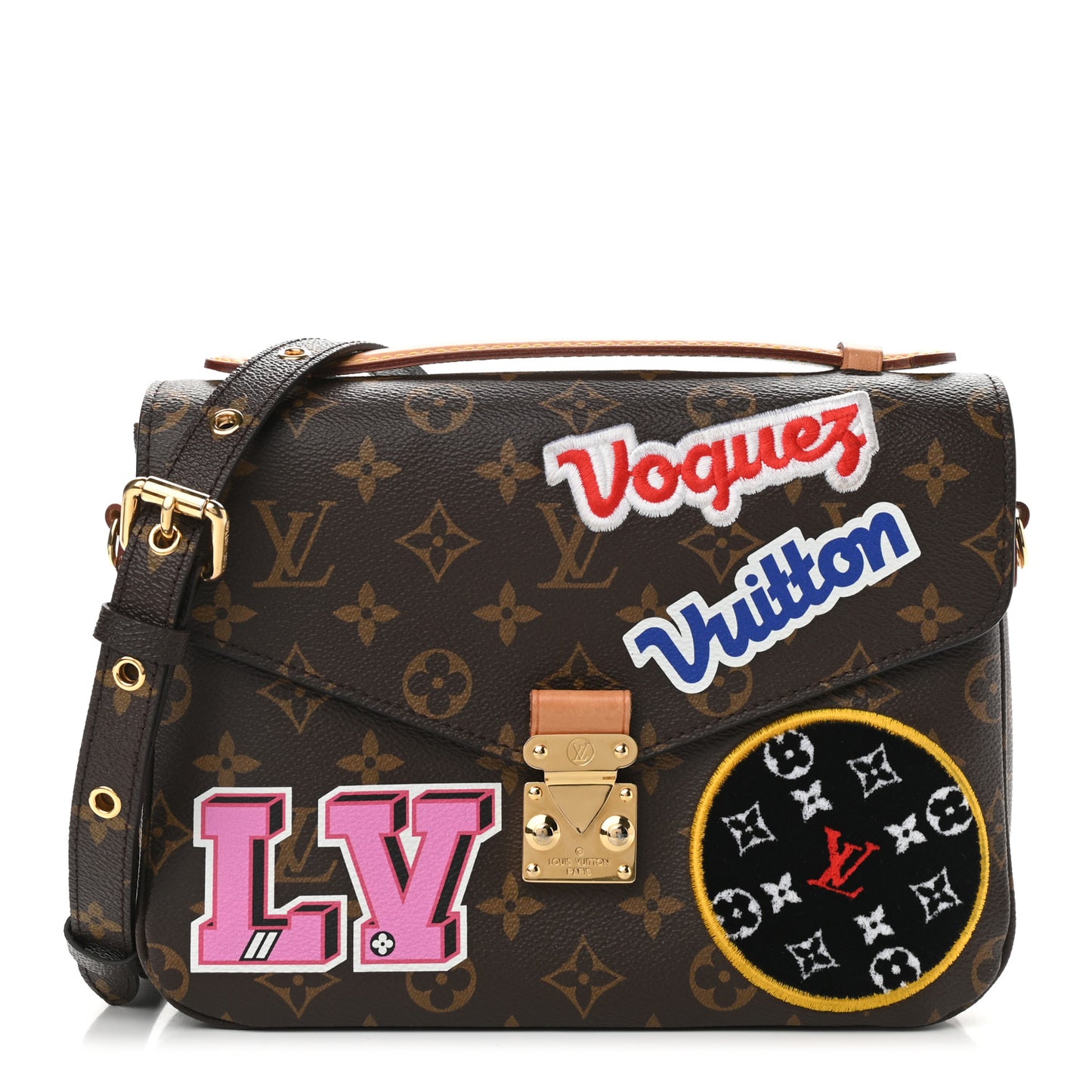 Monogram Patches Pochette Metis