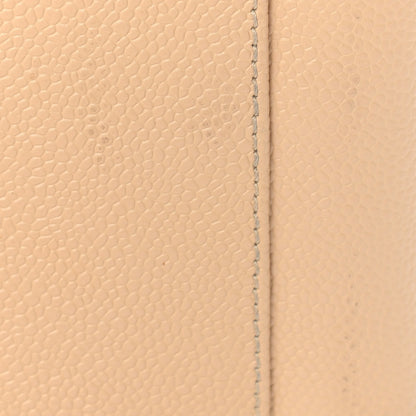 Chanel Caviar Quilted Grand Shopping Tote GST Beige 10 of 11