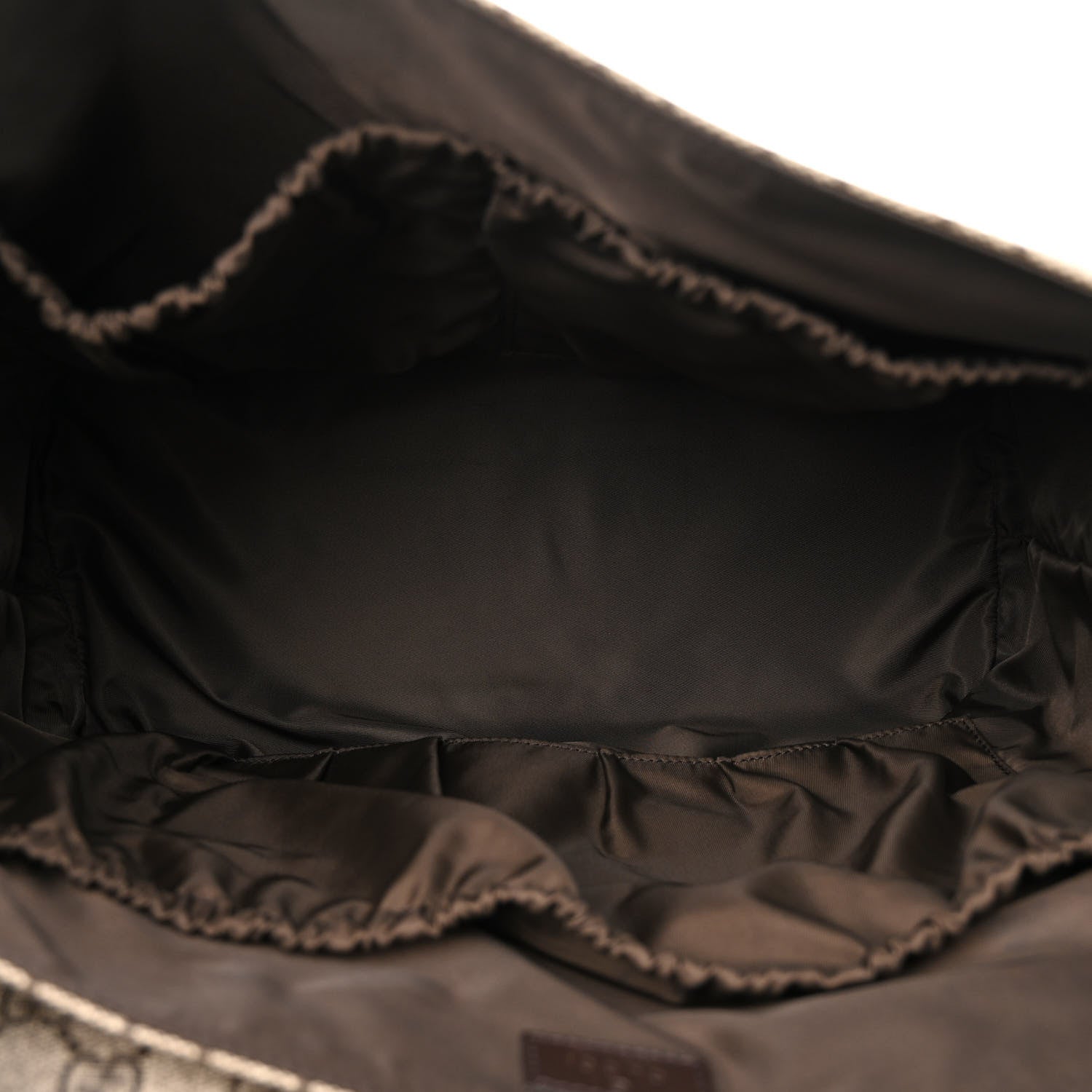 Gucci GG Plus Monogram Messenger Diaper Bag Dark Brown 6 of 10