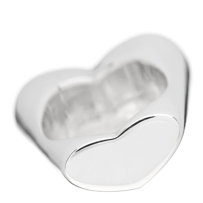 Tiffany Sterling Silver Paloma Picasso Love Heart Ring 49 5 4 of 5