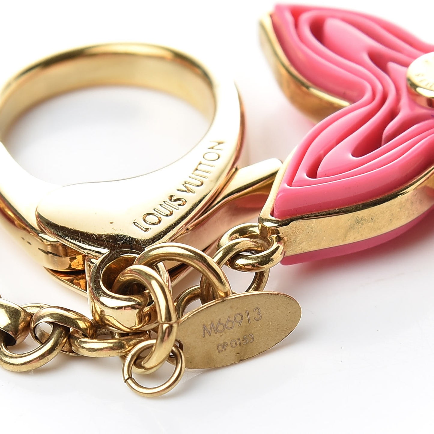 Resin Naif Bag Charm Pink