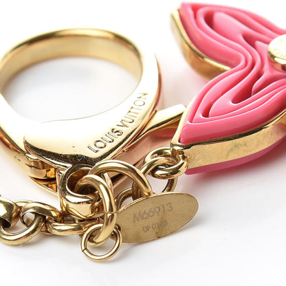 Louis Vuitton Resin Naif Bag Charm Pink 4 of 5