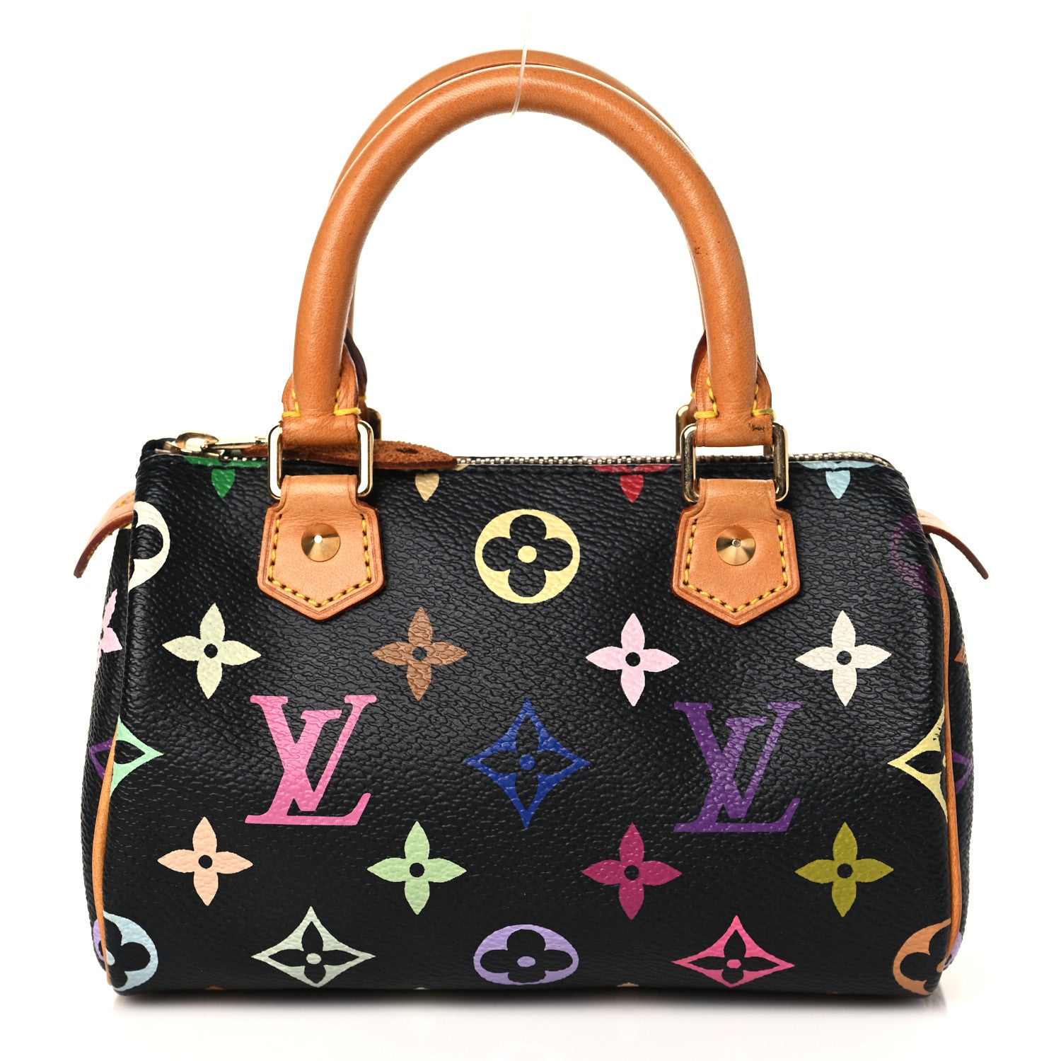 Louis Vuitton Monogram Multicolor Mini Sac HL Speedy Black 1 of 8