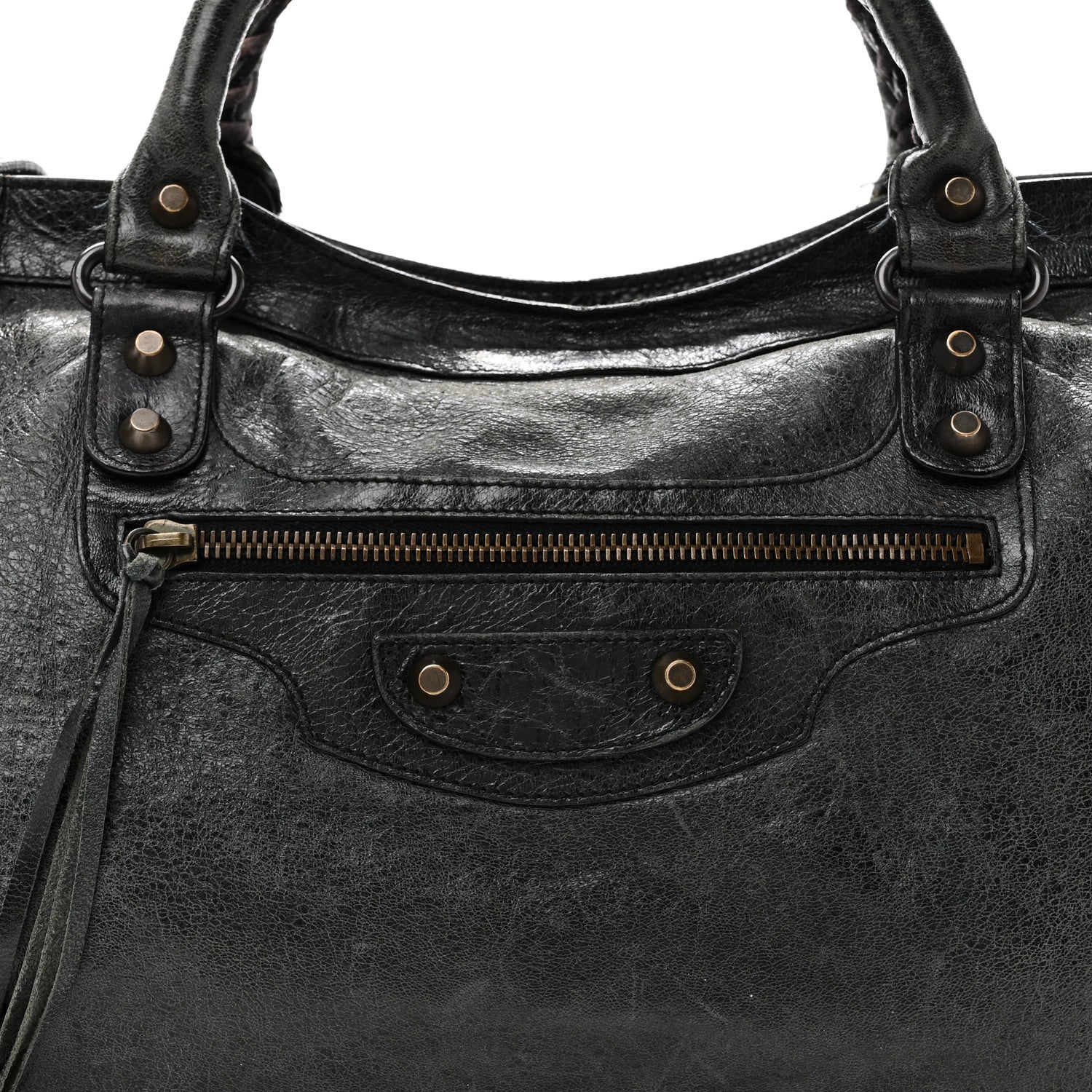 Balenciaga Agneau Classic Hardware City Anthracite 9 of 11