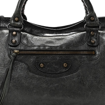Balenciaga Agneau Classic Hardware City Anthracite 9 of 11