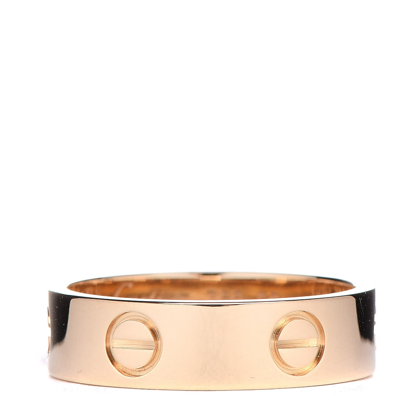 18K Yellow Gold 5.5mm LOVE Ring 56 7.5