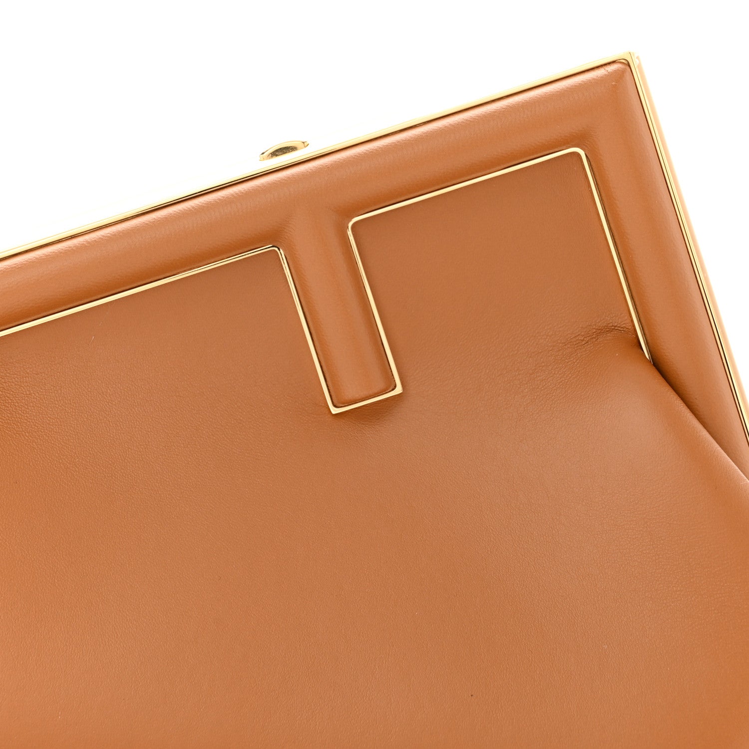 Fendi Shiny Nappa Small Fendi First Caramello 8 of 11