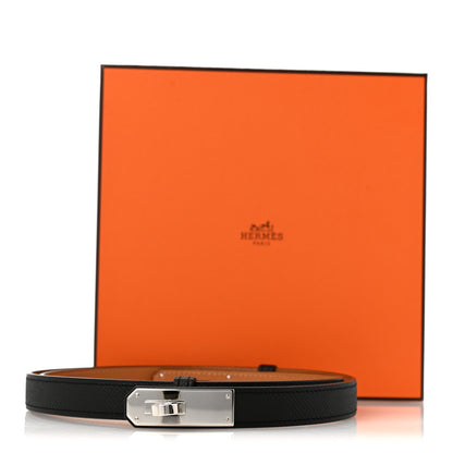 Hermes Epsom Kelly Belt Black 5 of 5