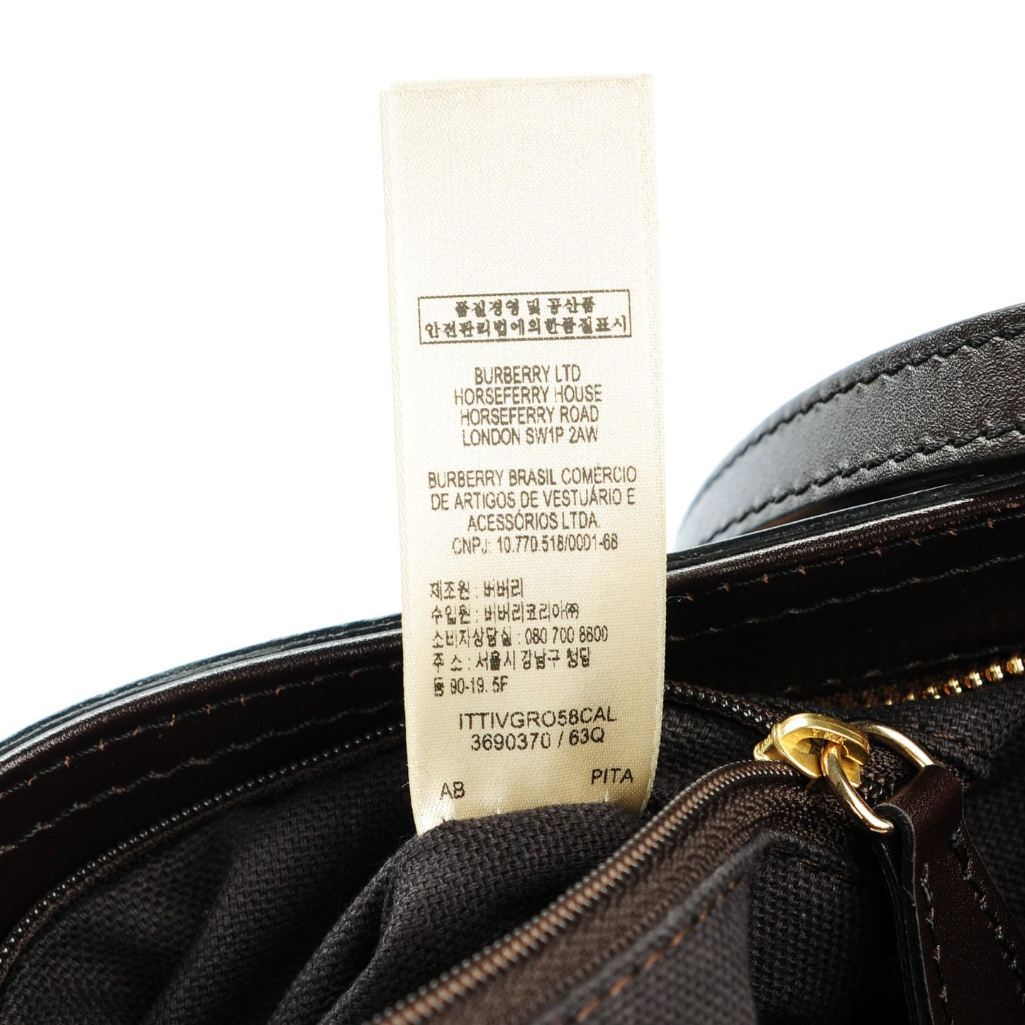 Haymarket Check Crossbody Bag