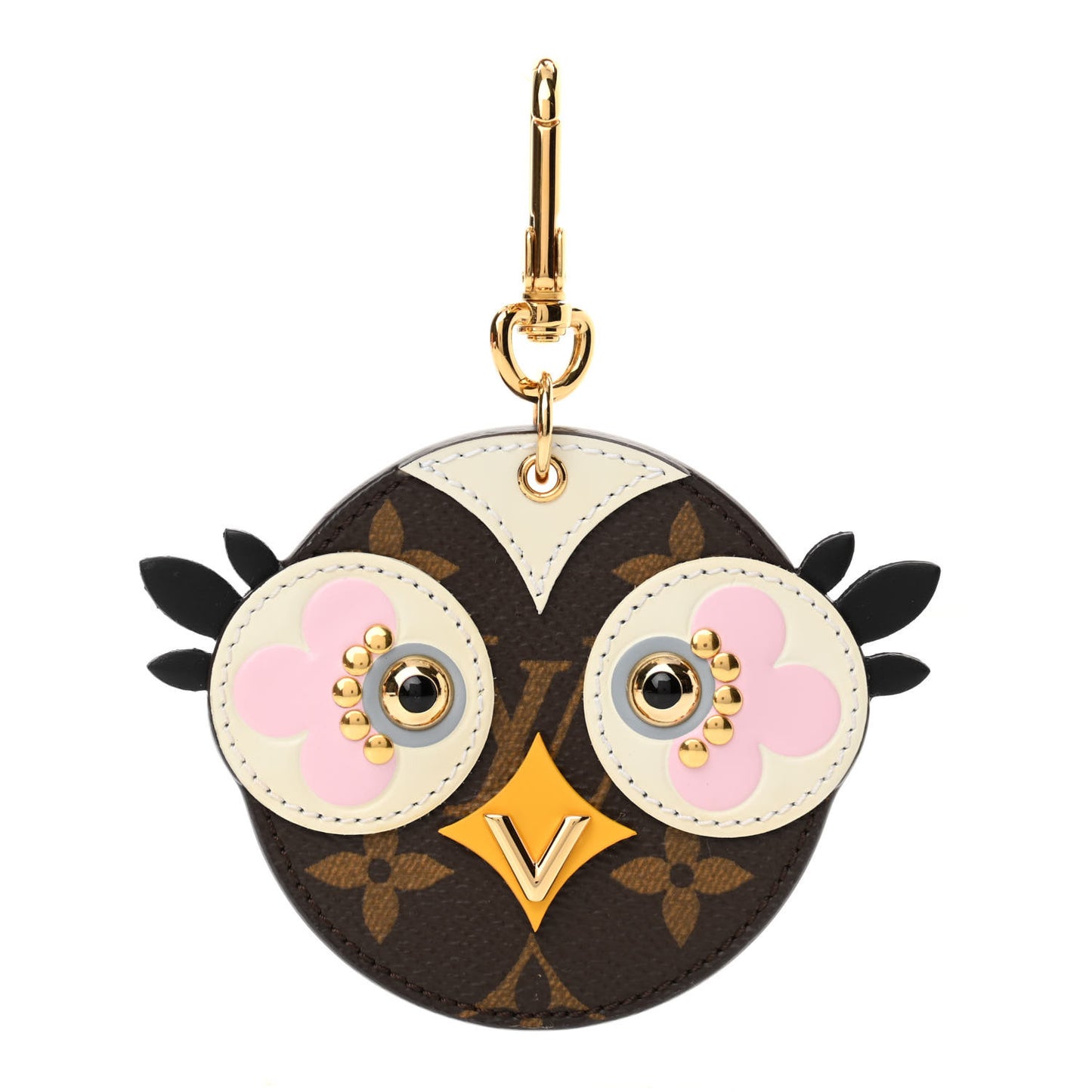 Monogram Lovely Birds Bag Charm