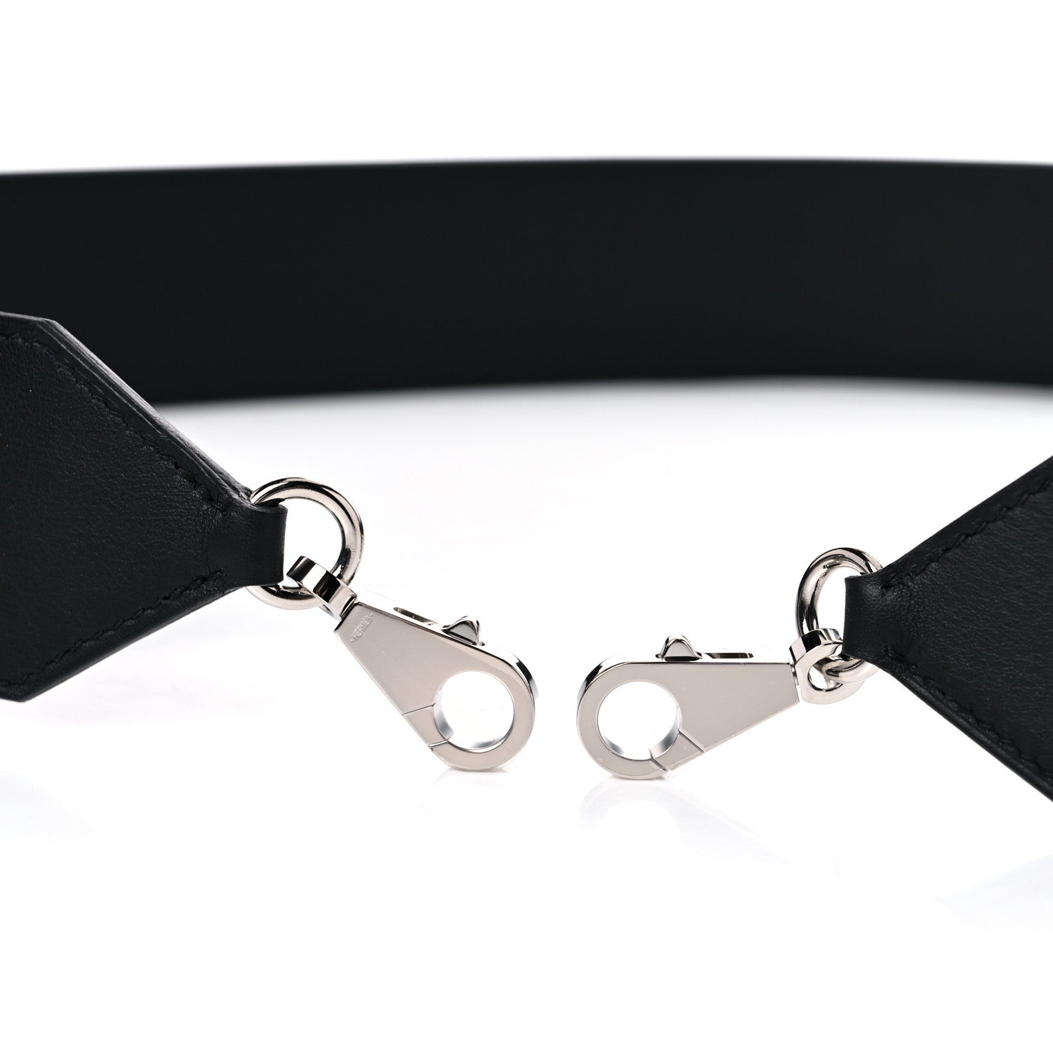Hermes Swift Epsom Pocket Kelly Shoulder Strap Black 5 of 7