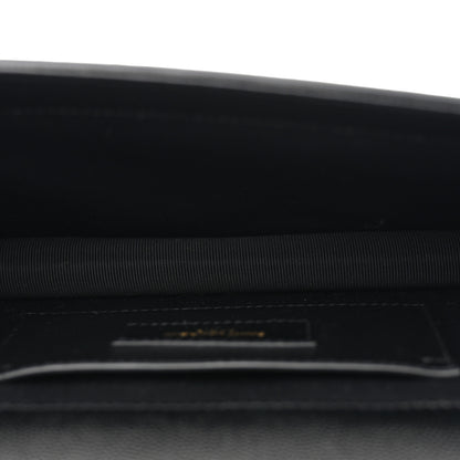 Saint Laurent Grain De Poudre Classic Monogram Kate Clutch Black 5 of 7