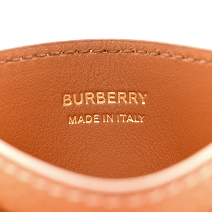 Burberry Grainy Calfskin TB Card Holder Warm Russet Brown 6 of 6