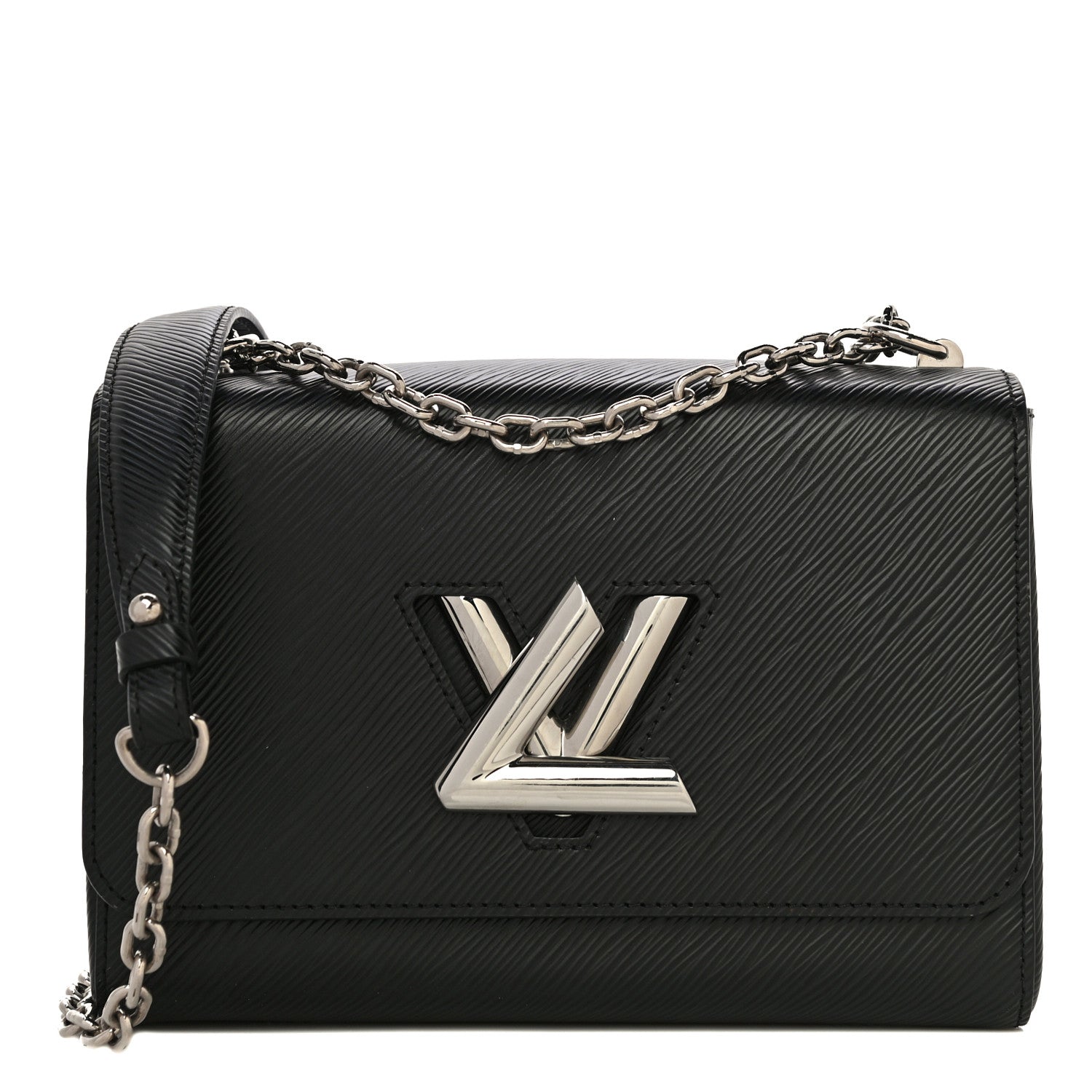 Louis Vuitton Epi Twist Shoulder Bag MM Black 1 of 16