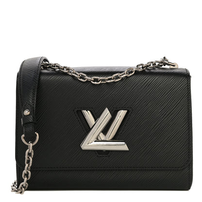 Louis Vuitton Epi Twist Shoulder Bag MM Black 1 of 16
