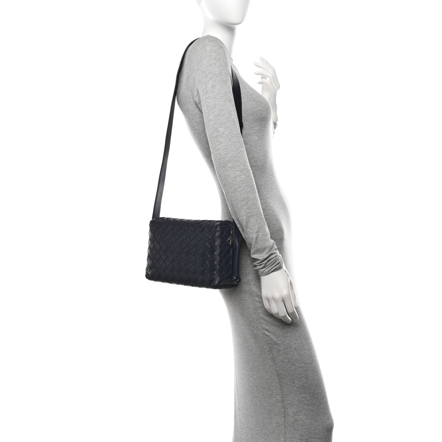 Borsa Intrecciato Shoulder Bag Space