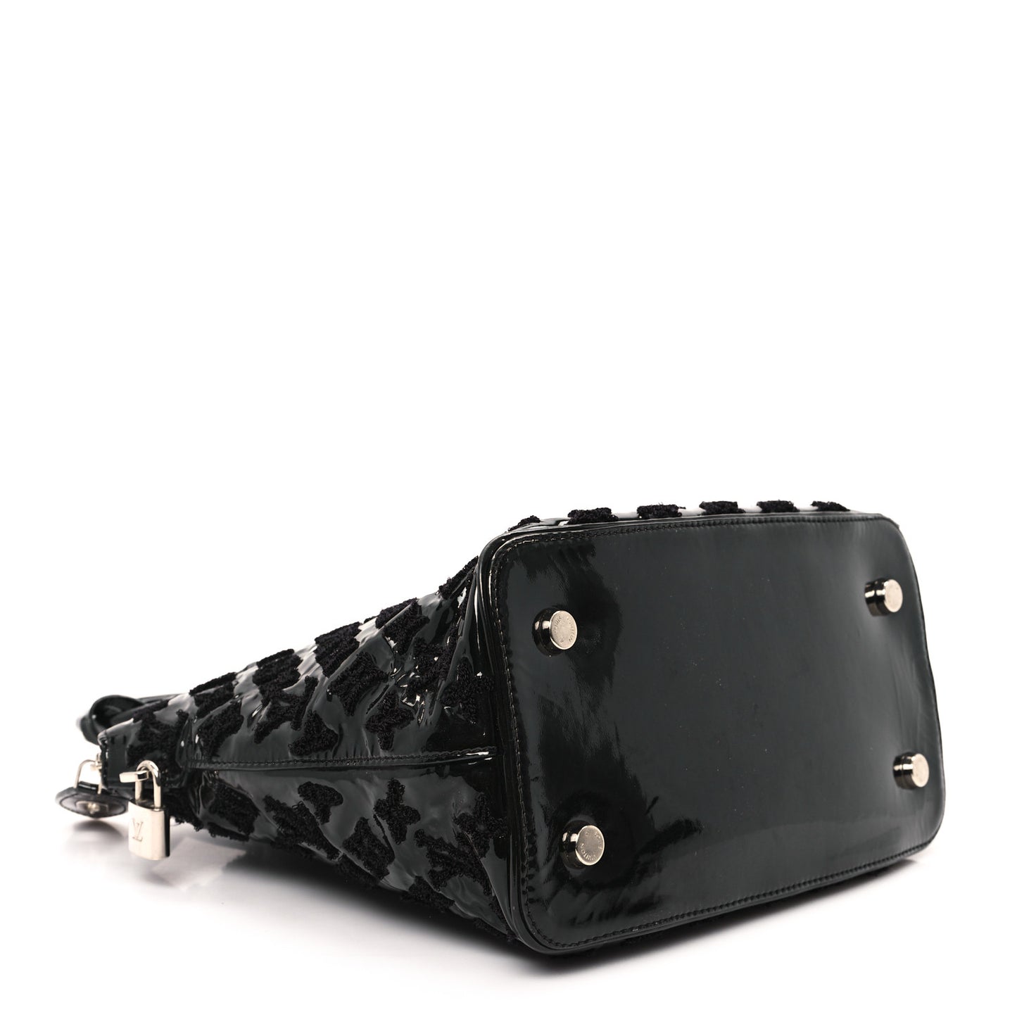 Patent Lambskin Fascination Lockit Black