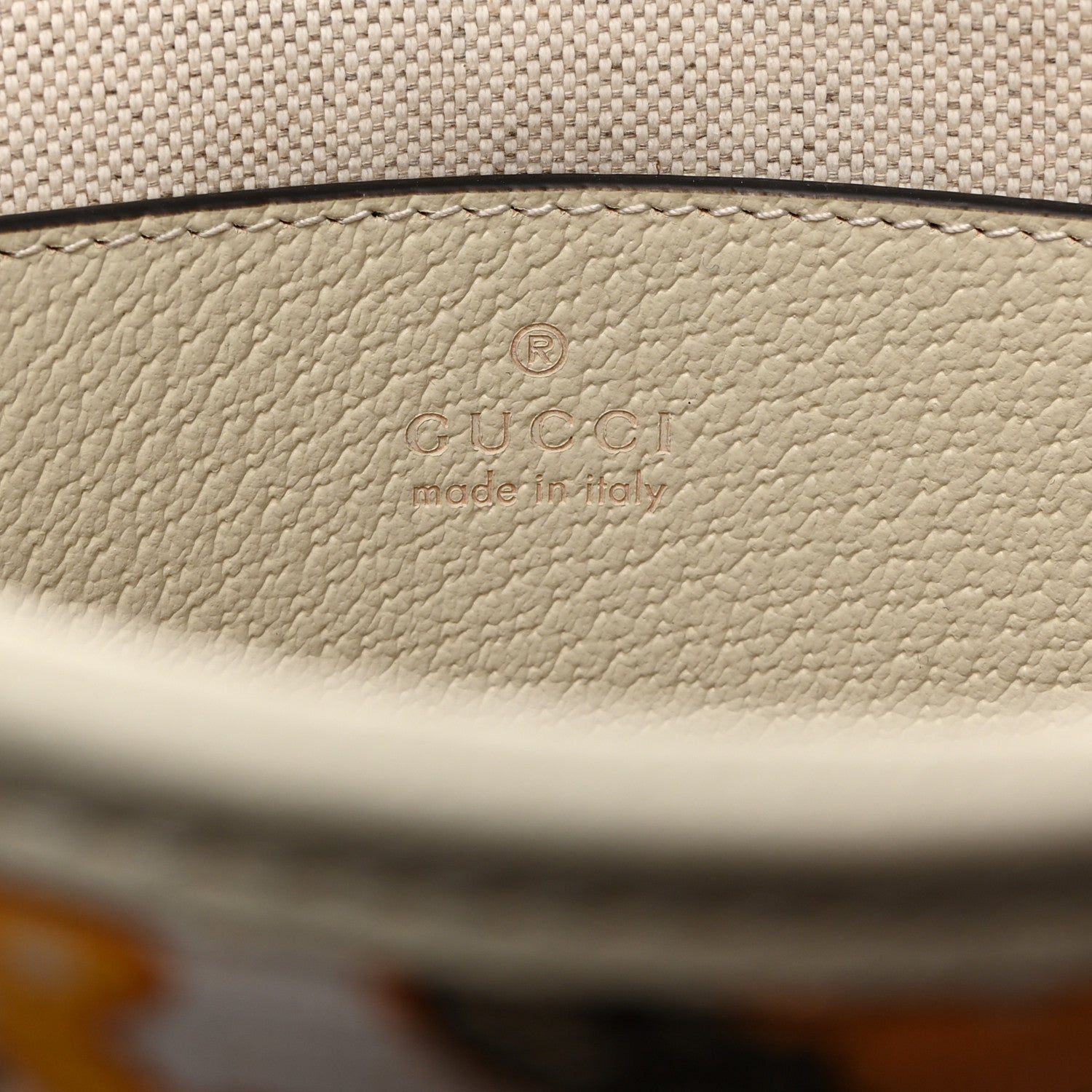 Gucci GG Supreme Monogram Animal Kawaii Cosmetic Case Multi White 6 of 7