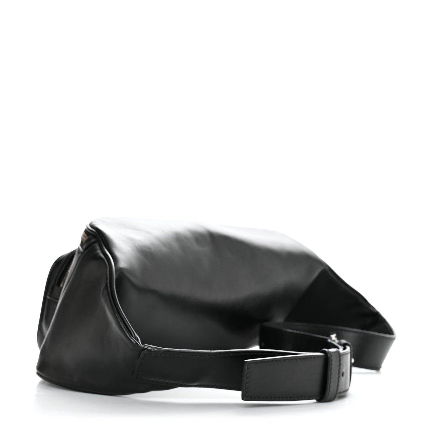 Calfskin Belt Bag Black