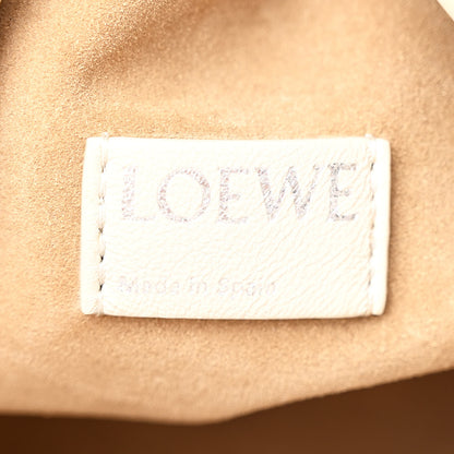 Loewe Mellow Nappa Medium Donut Chain Flamenco Knot Clutch Sea Salt 6 of 10