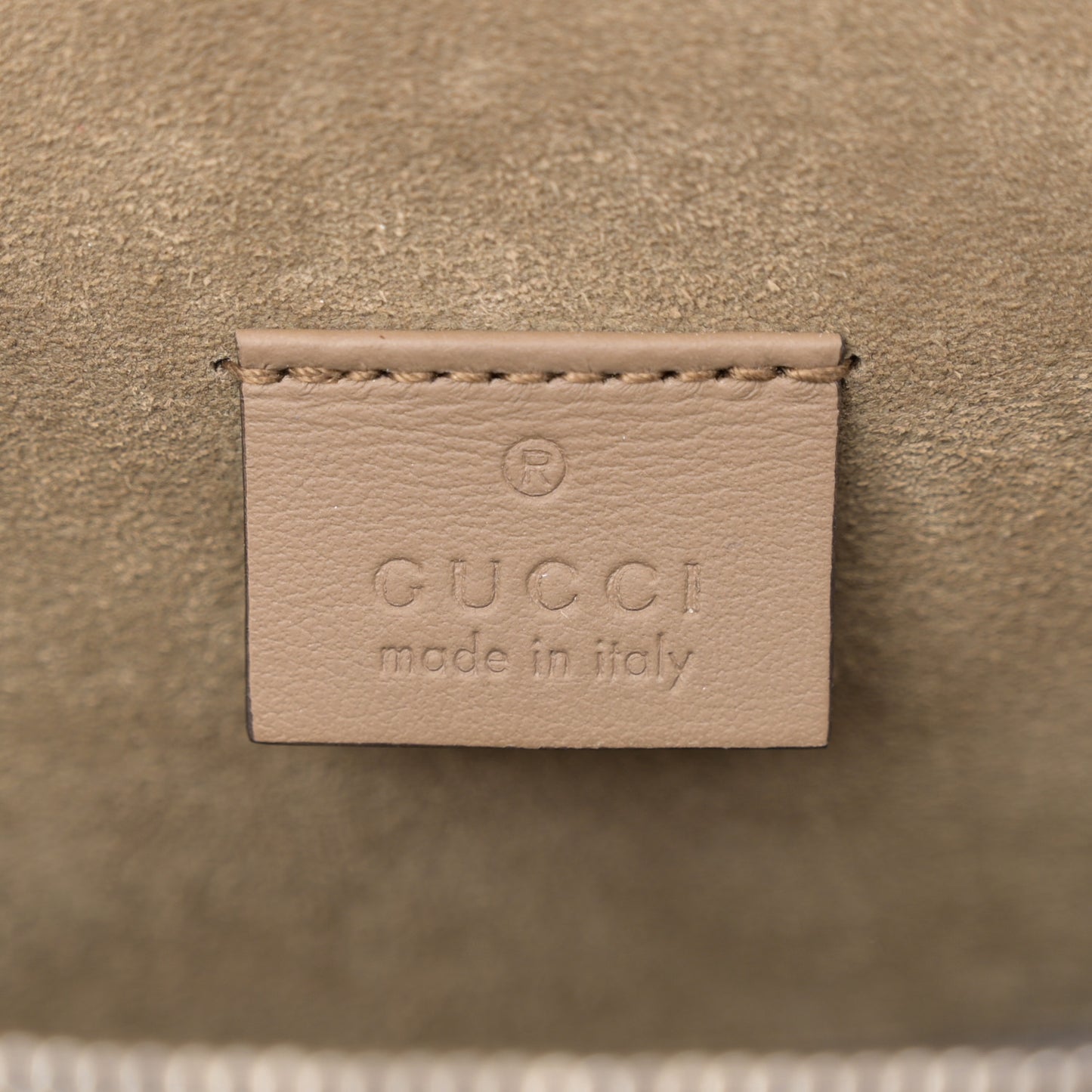 GG Supreme Monogram Small Dionysus Shoulder Bag Taupe