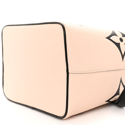 Louis Vuitton LOUIS VUITTON Empreinte Monogram Giant Crafty Neonoe MM Creme Black 11 of 11