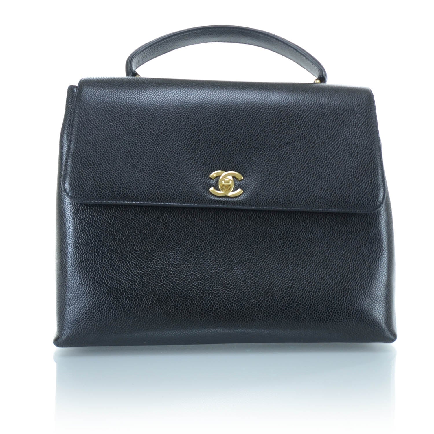 Chanel Caviar Kelly Flap Bag Black 1 of 12