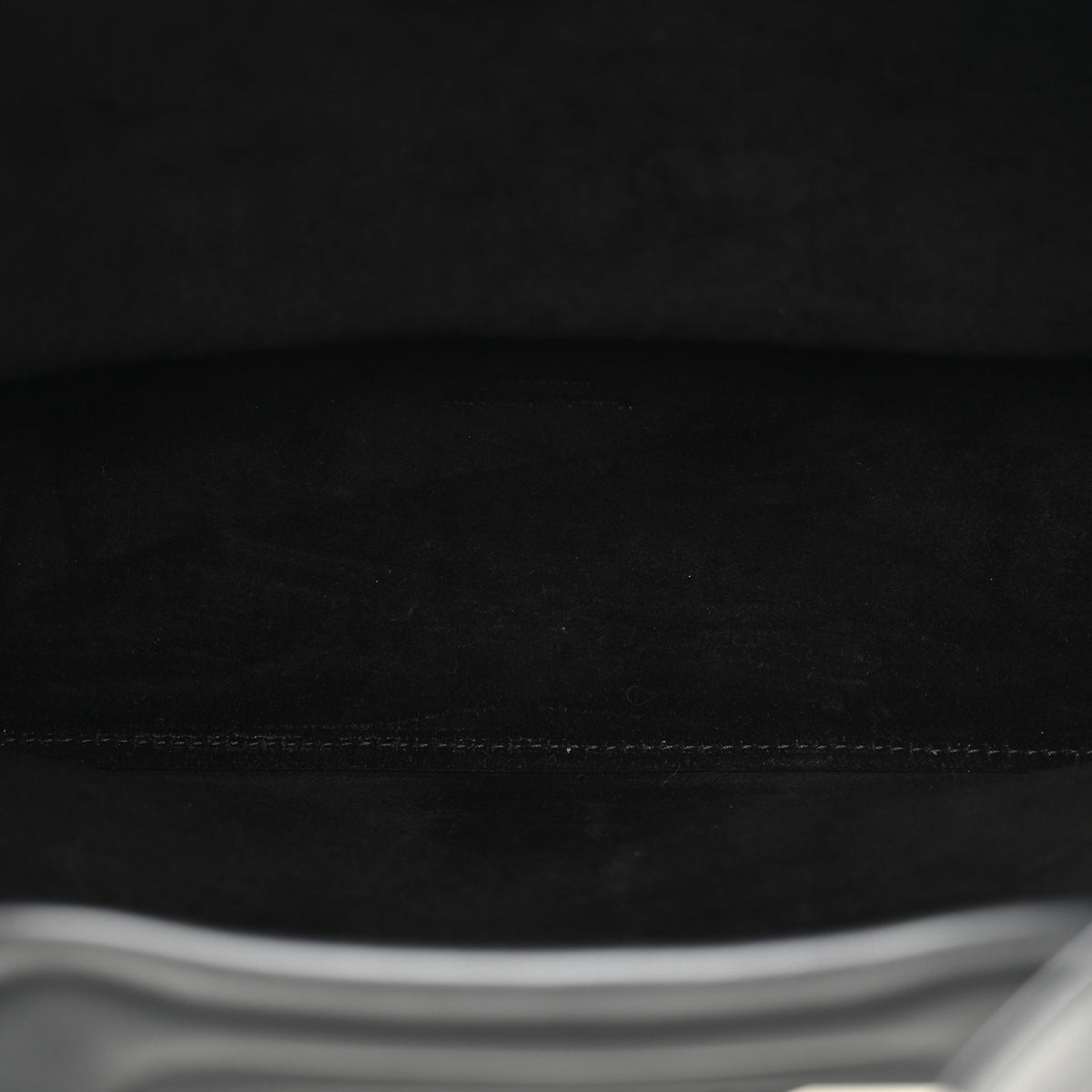 Alexander McQueen Calfskin Small The Bow Bag White Black 6 of 10