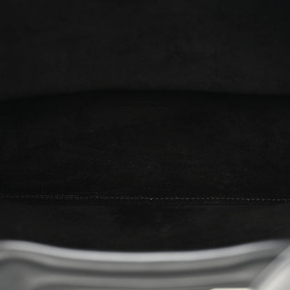 Alexander McQueen Calfskin Small The Bow Bag White Black 6 of 10