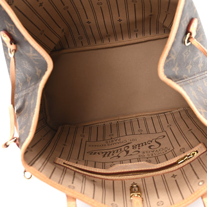 Louis Vuitton Monogram Neverfull MM 5 of 11