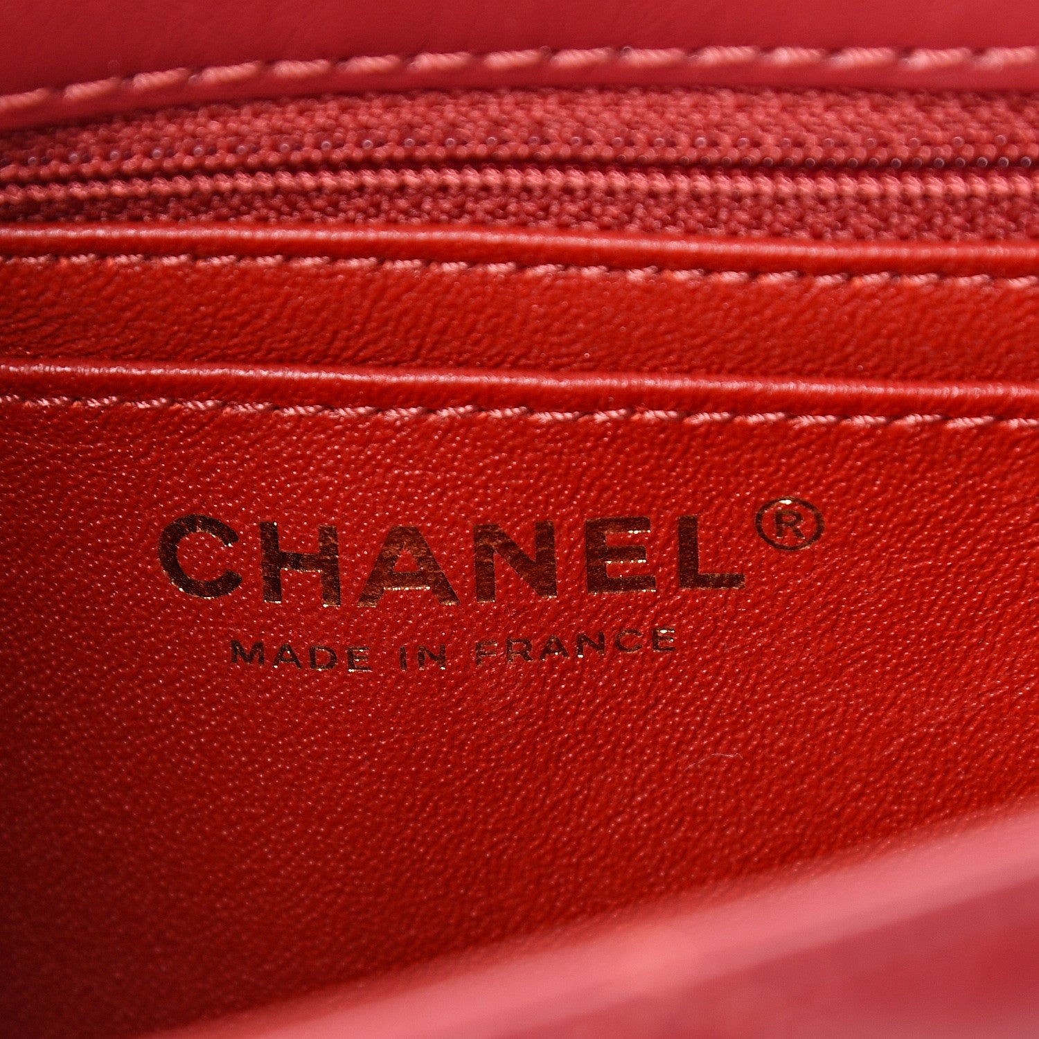 Chanel Aged Calfskin Quilted 2.55 Reissue Mini Flap Red 5 of 10