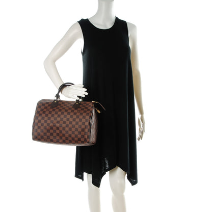 Louis Vuitton Damier Ebene Speedy 30 2 of 8