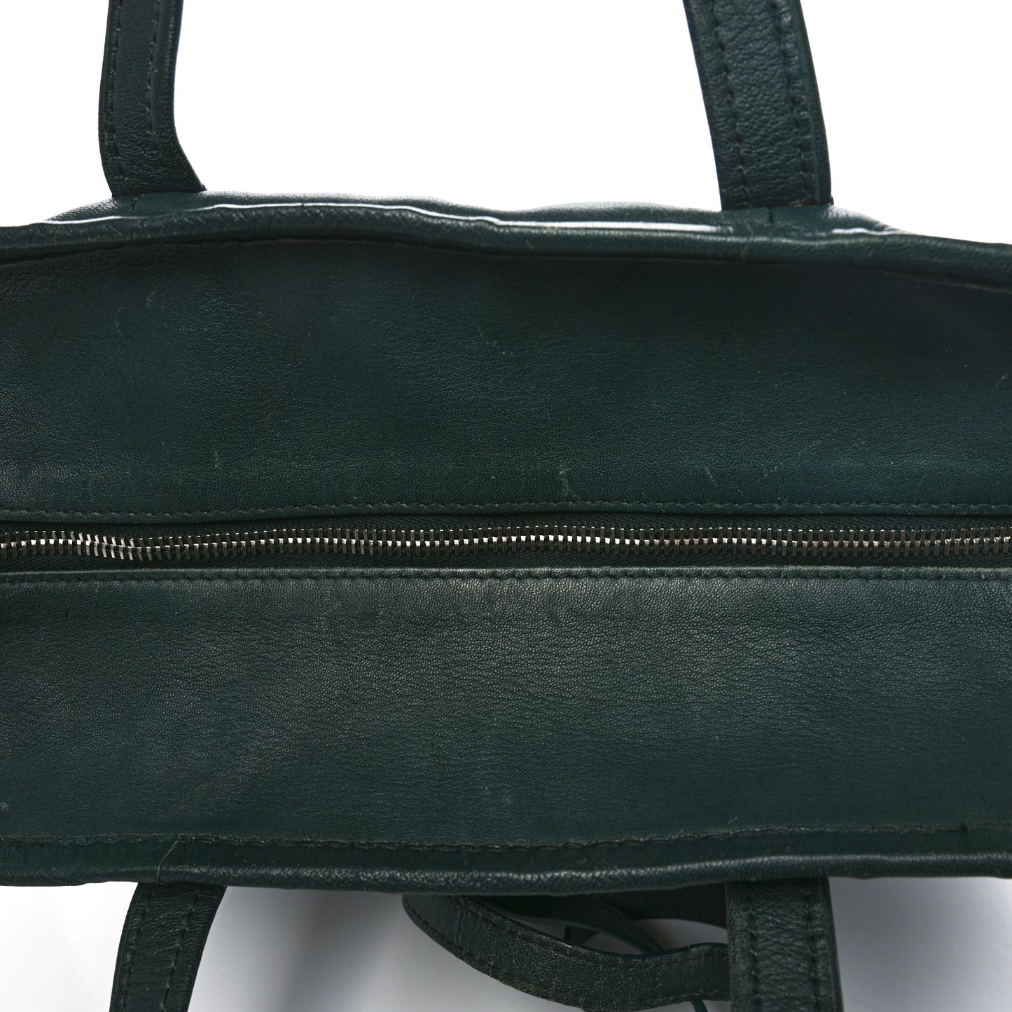 Agneau Small Bazar Shopper Tote Green