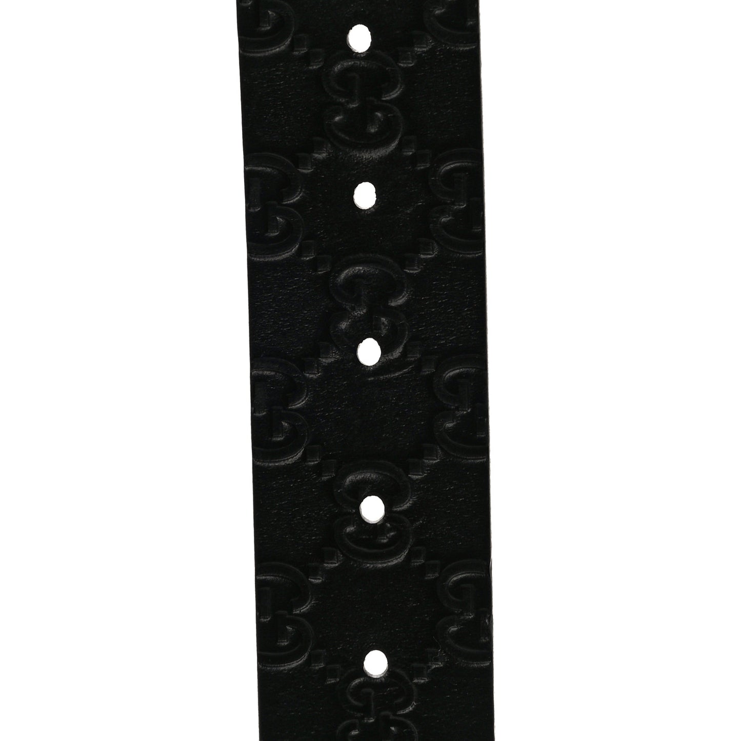 Guccissima Square G Belt 90 36 Black