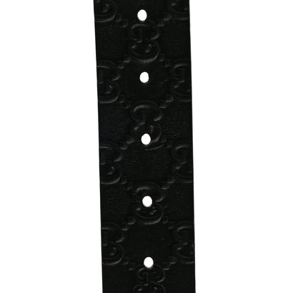 Gucci Guccissima Square G Belt 90 36 Black 8 of 10