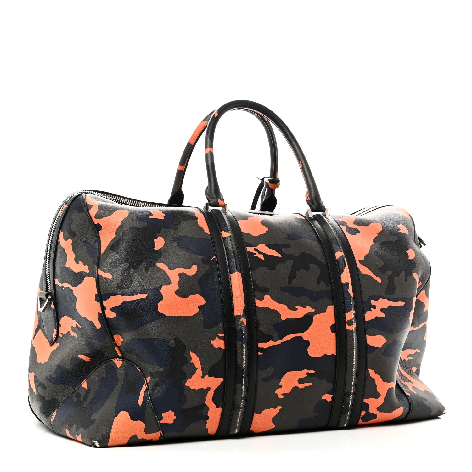 Givenchy Calfskin Camo Print Duffle Bag Multicolor 2 of 9