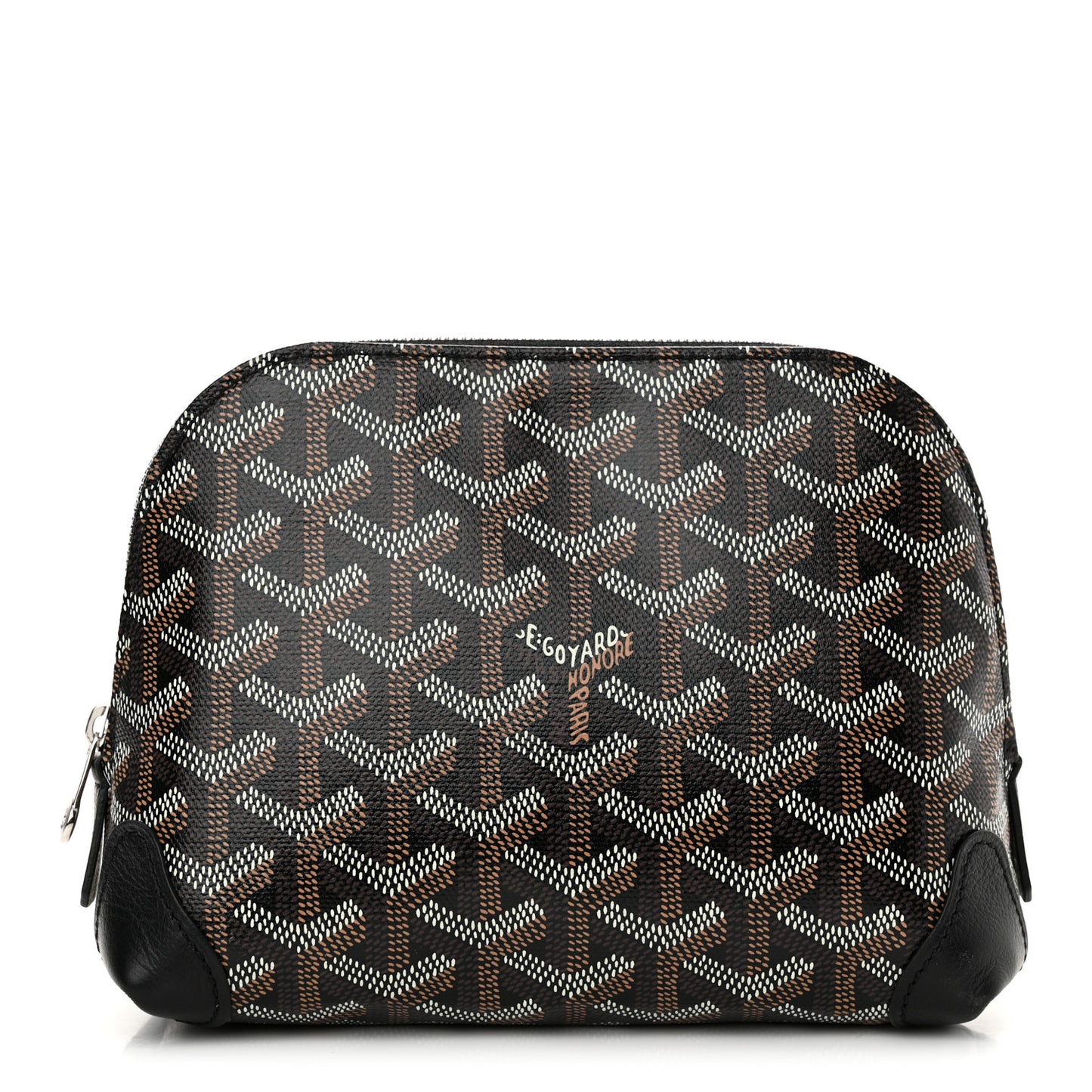 Goyardine Vendome Toiletry Pouch Black