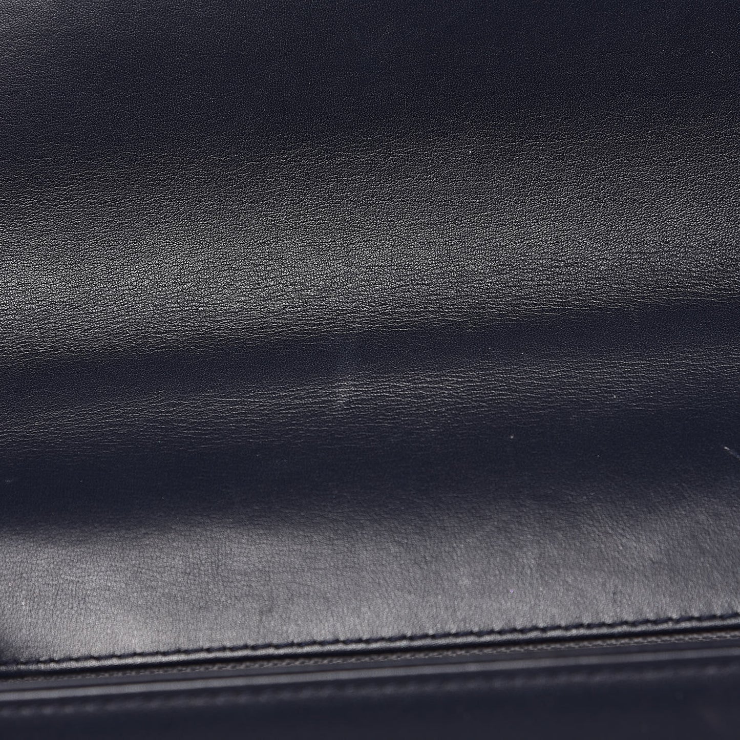 Lambskin Chevron Quilted New Medium Boy Flap Dark Navy Blue