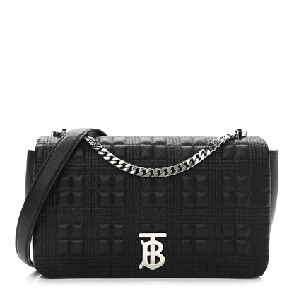 Burberry Lambskin Quilted Medium Lola Bag Black 1 of 10