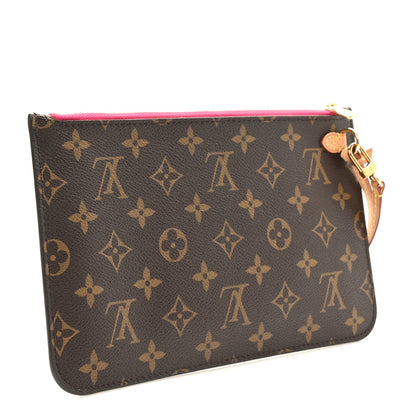 Louis Vuitton Monogram Neverfull MM GM Pochette Pivoine 3 of 6
