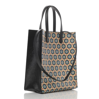 Givenchy Textured Coated Canvas Egyptian Circles Print Medium Shopper Tote Multicolor 2 of 4